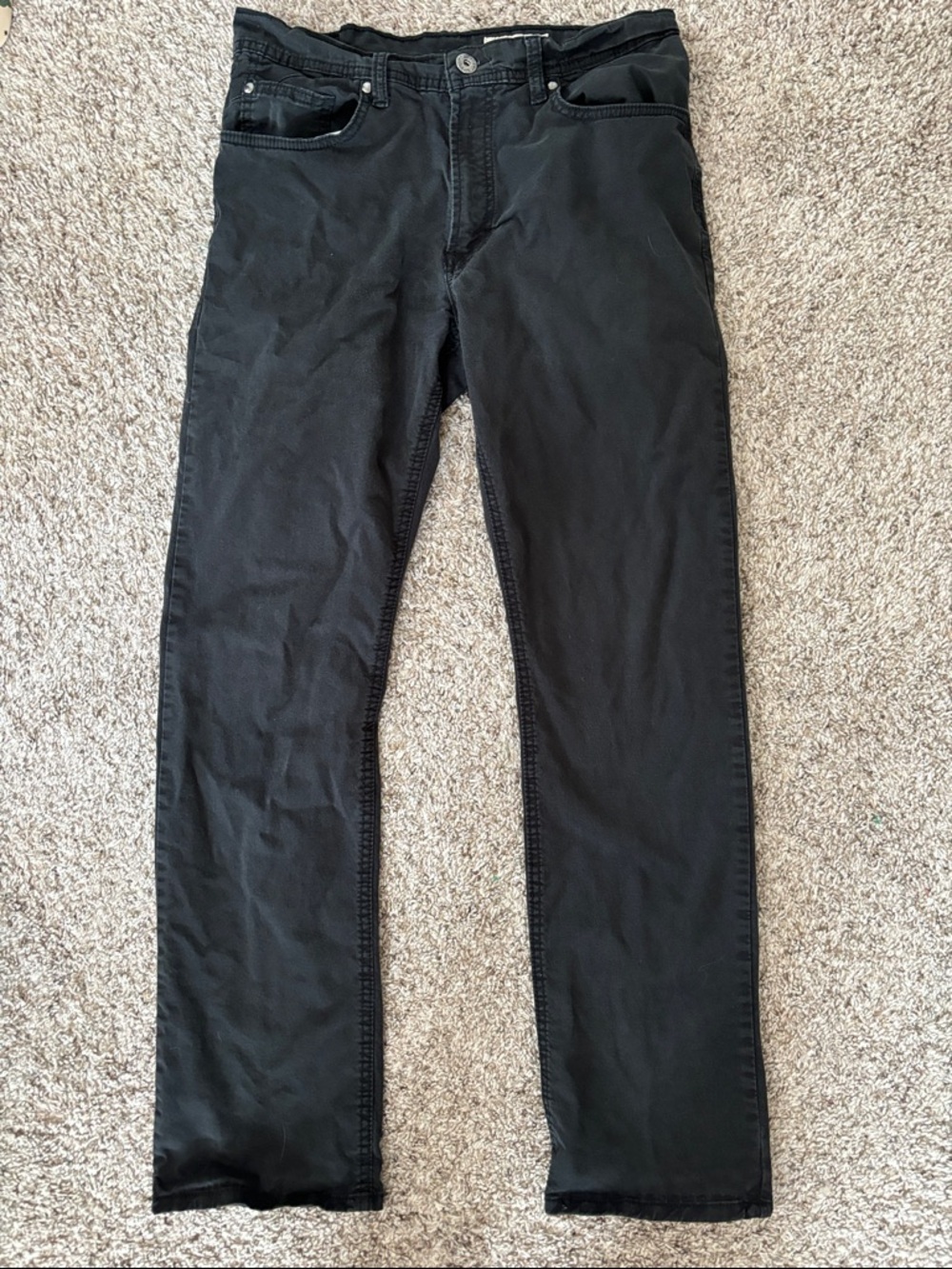 Wrangler premium quality straight fit Black Straight-Leg Jeans